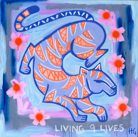 9 Lives - Acrylic