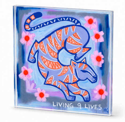 9 Lives - Acrylic