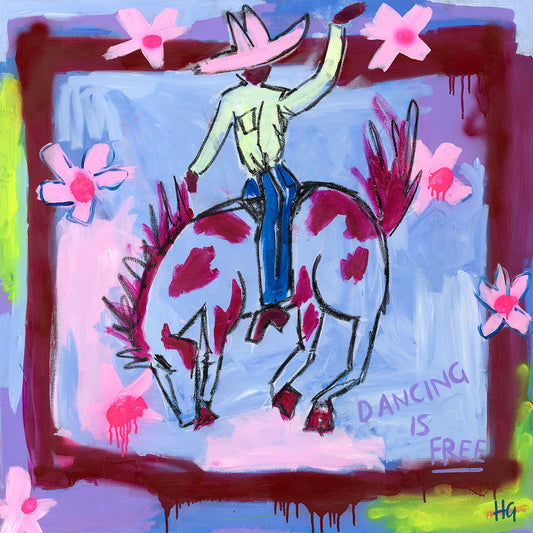 Dancing is Free - Acrylic