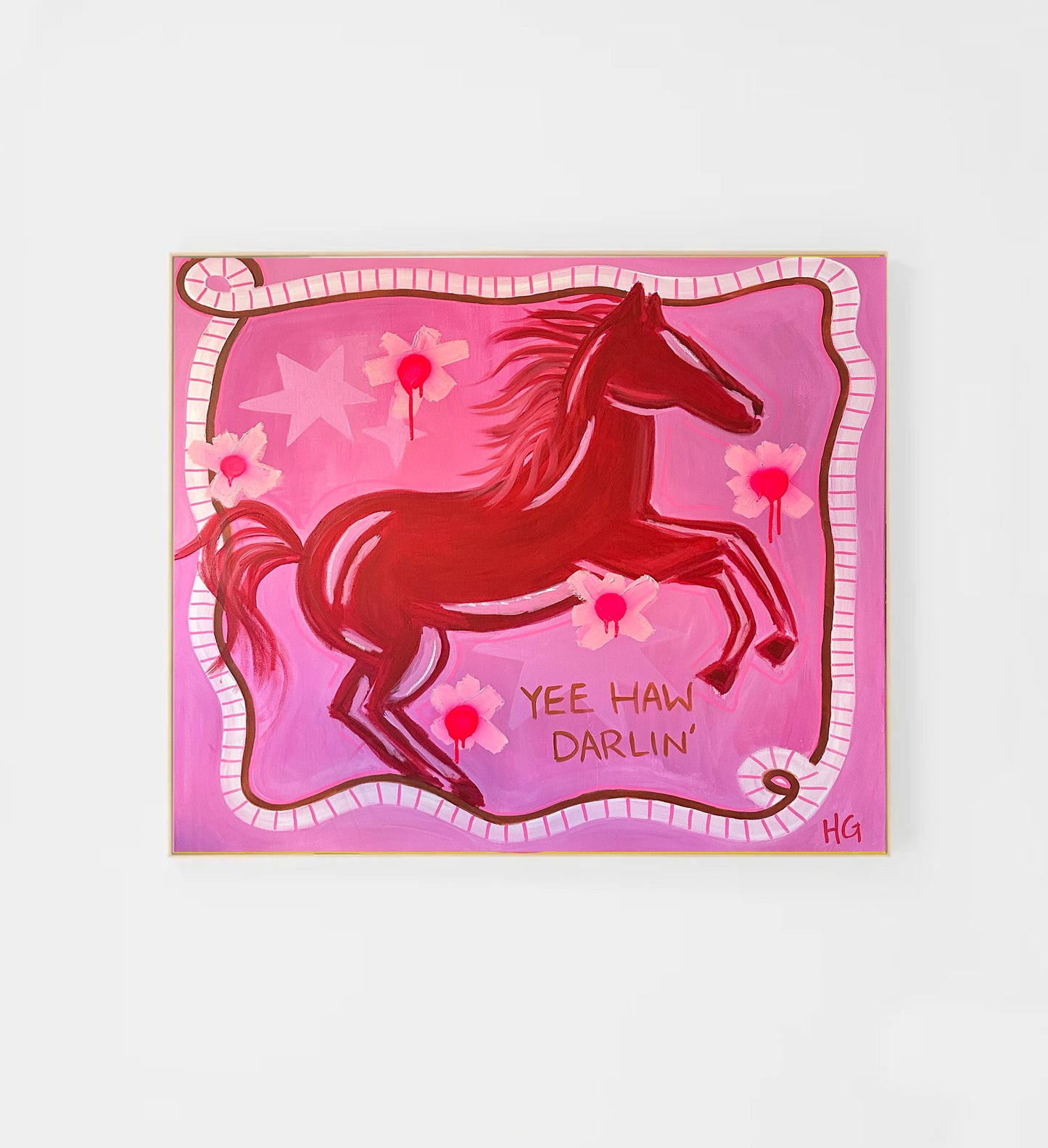 Yee Haw Darlin' - Acrylic